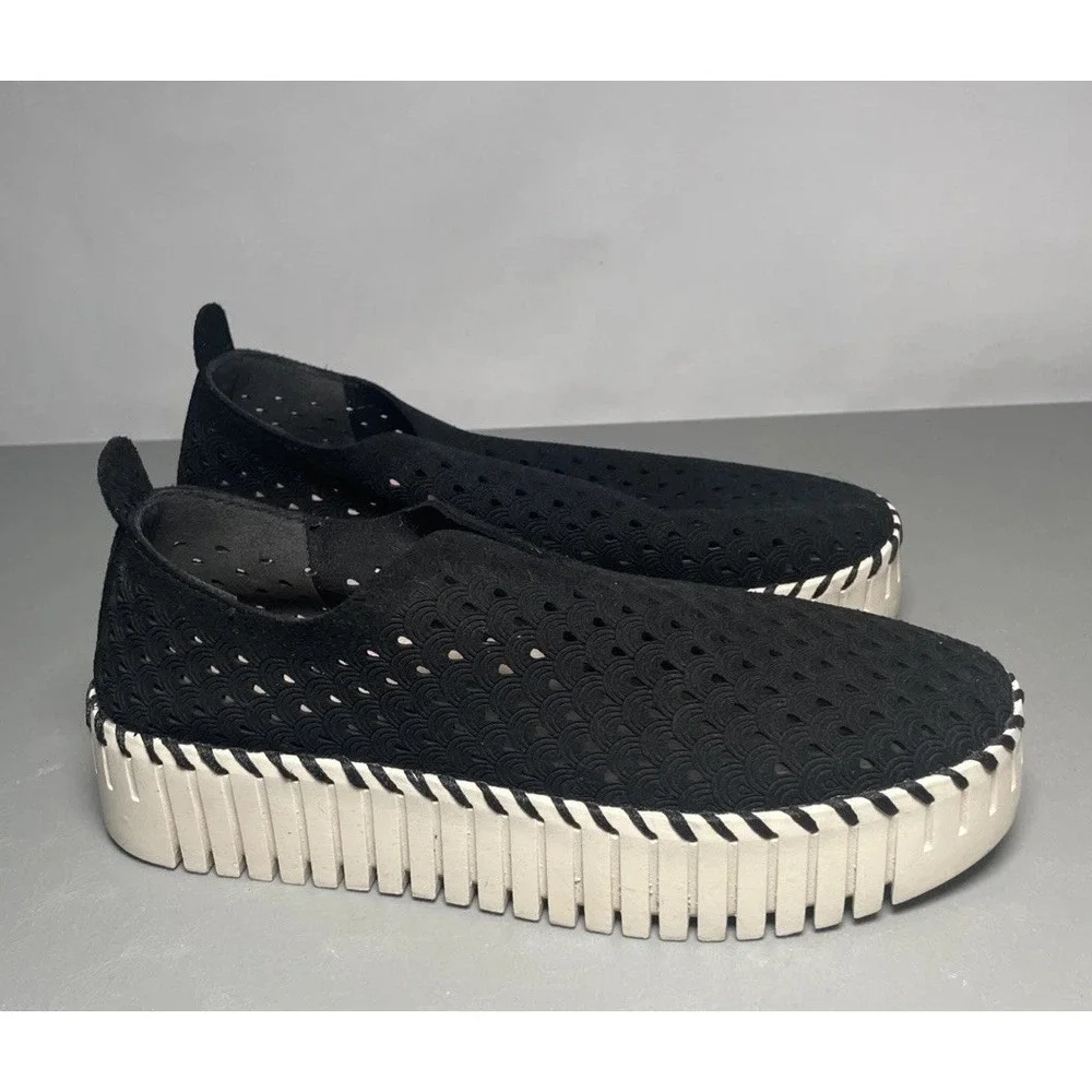 Tommy Bahama Women's Size 7‎ Perforated Platform Sneakers Shoes
